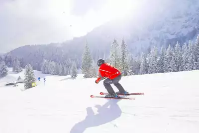 Schlittenfahren Snowboard Ruhpolding Unternberg Kampenwand