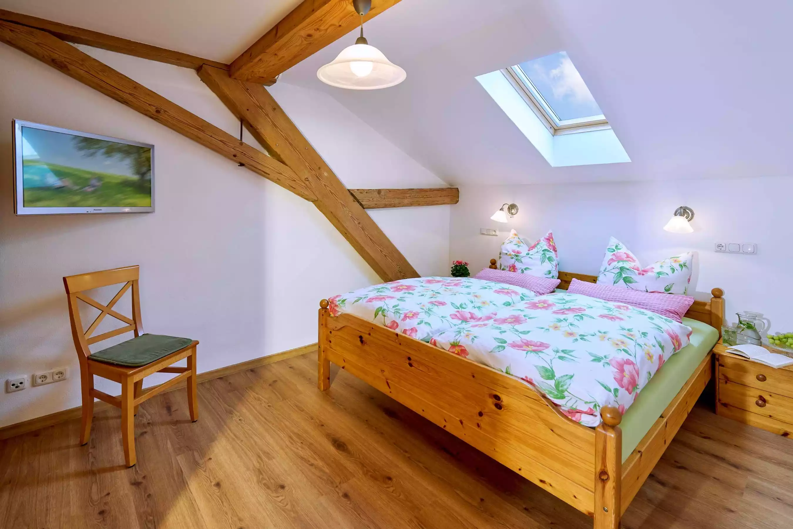 Doppelzimmer zu Fewo Waldblick